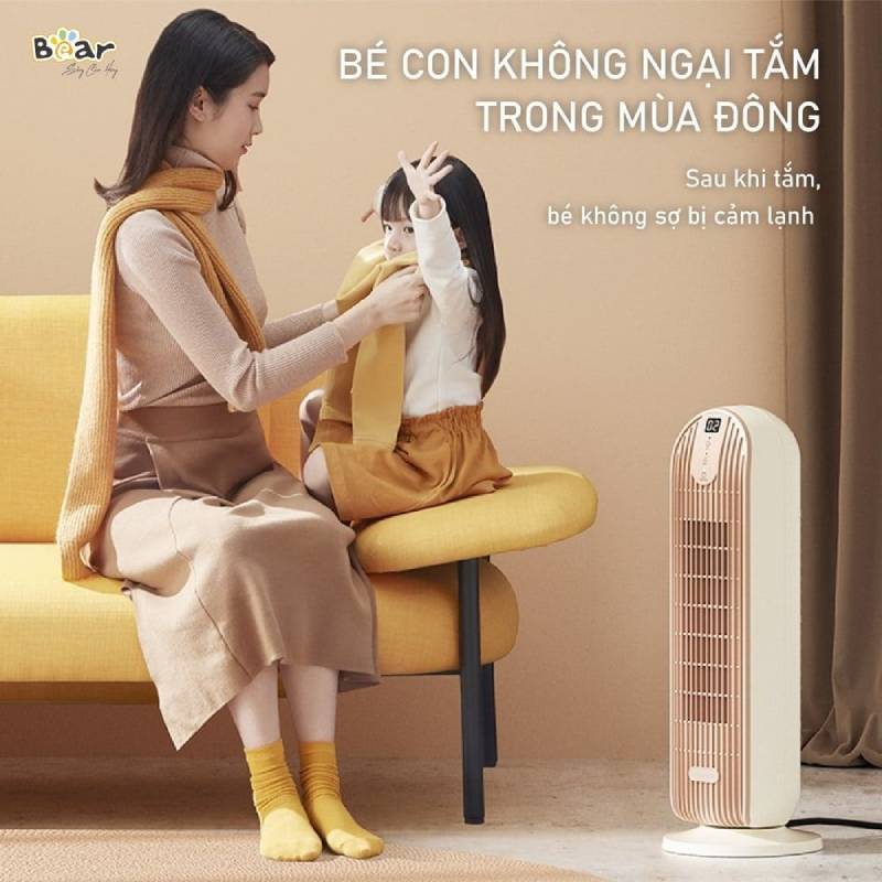 Đặc điểm nổi bật của quạt sưởi gốm Bear DNQ-C20H5