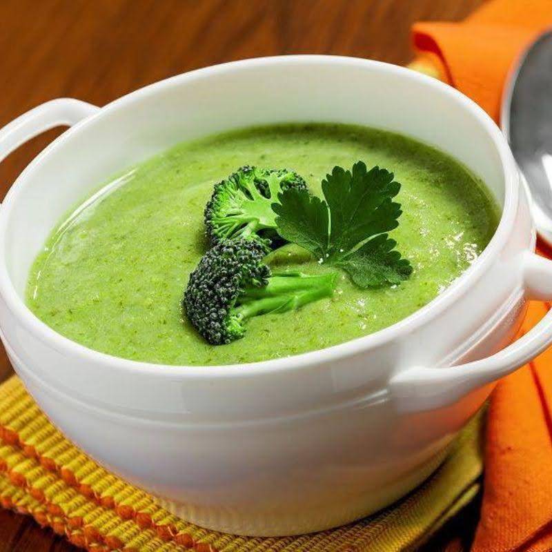 Cháo cải ngọt và bí xanh